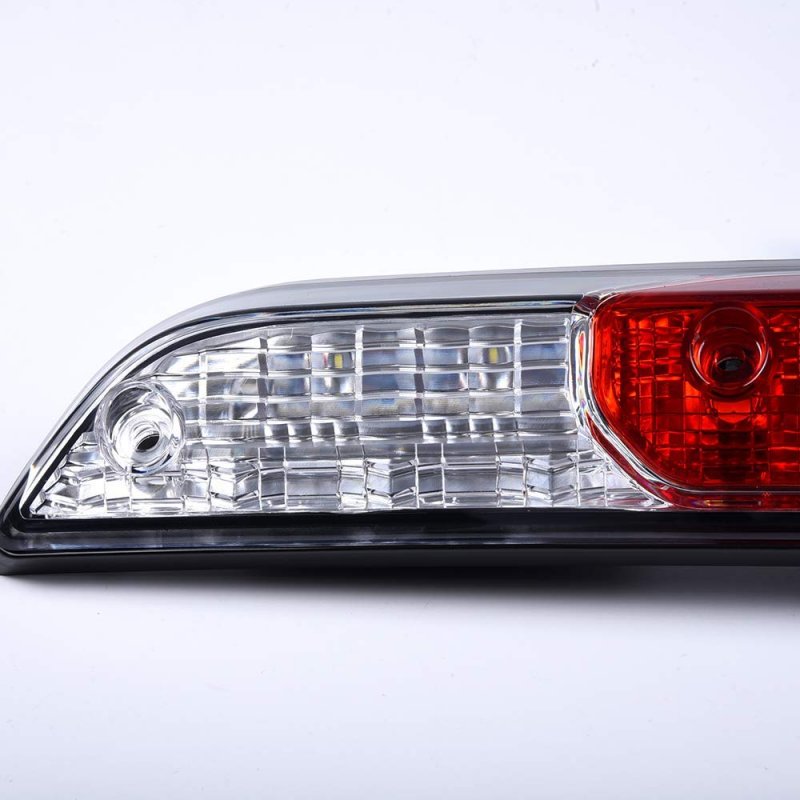 Led Third Brake Light For 2015 2016 2017 2018 2019 Ford F150 3rd Center High Mount Tail Chrome Housing Clear Red Lens