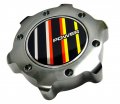 Vms Racing Gunmetal Grey Gray Silver Oil Cap Bsry Emblem In Billet Aluminum Compatible With E24 E63 E64 F12 F13 Z3 Roadster Mz3