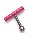 Hiyi 11pcs Dent Fix Tools Car Repair Paintless Removal Aluminum Hammer With Metal Tap Down T-handle Puller Kit