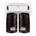 Usr 88-96 Dakota Tail Light A Lamps Left Right Pair For 1988-1996 Dodge Pickup 81-93 Ramcharger Pick Up Truck All Models Dark 