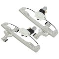 Power Window Regulator With Motor Fit For 2006 2007 2008 2009 2010 2011 2012d Fusion For Mercury Milan Rear Left And Rear Right 