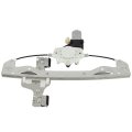 Power Window Regulator With Motor Fit For 2006 2007 2008 2009 2010 2011 2012d Fusion For Mercury Milan Rear Left And Rear Right