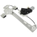 Power Window Regulator With Motor Fit For 2006 2007 2008 2009 2010 2011 2012d Fusion For Mercury Milan Rear Left And Rear Right