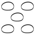 5 Pack Bissell Proheat 2x Small Brush Belt For Models 1548 1550 1551 