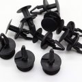 30pcs Black Nylon Push Type Retainer Clips For Gm 11589290
