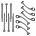 Caltric 6x Clutch Weights Centrifugal Lever Set Compatible With Can-am Renegade 1000 Efi Std Xxc