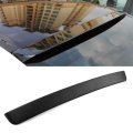 1pc Rear Window Roof Spoiler Abs Matte Black For 2006-2015 Honda Civic Sedan