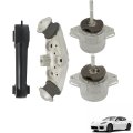 Engine Motor And Transmission Mount Replacement For 2011 2016 Panamera Part Number 9833 10003 9970 9971 Silver Rubber Kit 