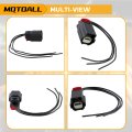 31404-3110 4 Pcs Parking Assist Sensor Connector Plug Pigtail Wire Harness Fit For Buick Chevrolet Gmc Ford Cadillac