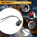 31404-3110 4 Pcs Parking Assist Sensor Connector Plug Pigtail Wire Harness Fit For Buick Chevrolet Gmc Ford Cadillac