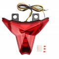 Motorcycle Tail Light Abs Lamp Assembly Rear Brake Turn Signals Lights Accessories Replacement For Z1000 Ninja Zxa 10r 10rr 250 