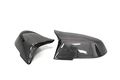 Eppar New Carbon Fiber Mirror Cover Replacement One Set For Bmw 5 Series Sedan F10 F18 2014-2016 520i 523i 528i 530i 535i 550i