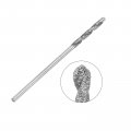 Uxcell 1mm 2 Diamond Twist Drill Bits High Speed Steel For Glass Sea Shells Stone Tiles 20 Pcs