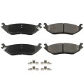 Rear Brake Pads D898-7775 For 2004-2006 Dodge Durango 2002-2006 Ram 1500 4pcs 