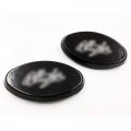 Smt-mirror Block Off Plates Compatible With 2005-2008 Kawasaki Ninja Zx6r Zx6rr 636 Zx10r Black B075vkkj4c