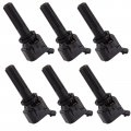 Ocpty Set Of 6 Ignition Coils Compatible Oe Uf497 Fit For Hummer Gmc Saab Buick Chevy 2006-2012
