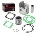 J10-11636-00-00 Oversize 0 5mm Top End Piston Bearing Gasket Ring Kit For Yamaha G1 2-cycle Gas Golf Cart 1978-1989