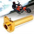 Throttle Twist Grips Universal 7 8 22mm Handlebar Accelerator For Motorcycle Scooter Dirt Bike Gold