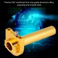 Throttle Twist Grips Universal 7 8 22mm Handlebar Accelerator For Motorcycle Scooter Dirt Bike Gold