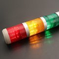 Baomain Industrial Signal Light Column Led Alarm Round Tower Indicator Flash Warning Buzzer Red Green Yellow Ac 110v Lta-502wj