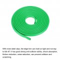 Uxcell Edge Trim Green U Shape Protector Rubber With Steel Clips Fits 5 64 -9 8 2ft 2 5meter Length Door Guards