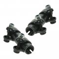 Front Steering Tie Rod End Adjuster Sleeve Set 2pc Am-963597084 For Ford E150 F250 F350 And Jeep Grand Cherokee V8 