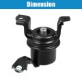 Front Right Car Engine Motor Mount Replacement For Toyota Rav4 4 Cyl 2 0l 1996-2000 No 1236274391 Black