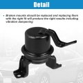 Front Right Car Engine Motor Mount Replacement For Toyota Rav4 4 Cyl 2 0l 1996-2000 No 1236274391 Black
