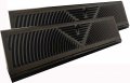 Truaire Oil Rubbed Bronze Finished Baseboard Register 2 Pack 18 Inch 
