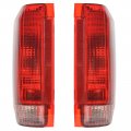 Taillights Taillamps Rear Brake Lights Pair Set For Ford F-series Truck 