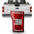 Acanii For Incandescent Model 2018-2020 Ford F150 Oe Style Red Tail Light Brake Lamp Replacement Left Driver Side