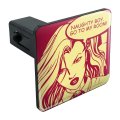 Graphics More Naughty Boy Go To My Room Comic Funny Humor Tow Trailer Hitch Cover Plug Insert