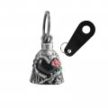 Colorful Motorcycle Bell W Hanger For Biker Good Lucks Accessories Keychain With Delicate Bell 