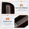 Tresound Led Tail Light For 2015-2022 Chevy Colorado Gmc Canyon Rear Taillight Assembly Gm2800270 84169778 84169777 Gm2801270