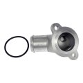 Coolant Thermostat Housing For 1992d Grand Marquis Metal Natural Finish 45 Degrees Neck Angle 1 438 In Outside Diameter For 