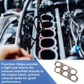 Uxcell Lower Intake Manifold Gasket Engine Seal For Chevrolet Malibu 3 6l 2011-2012 Cadillac Srx 2 8l 2010-2011 No 12603028