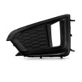 Fog Light Cover For Subaru Impreza 2017 2022 Passenger Side Textured Black With Gloss Plastic Daytime Running Lights Su1039129 