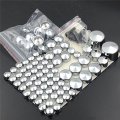 Chrome Bolt Topper Caps For 2007 2012 H D Softail Twin Cam 86 Piece Abs Plastic Engine Transmission And Primary Cover Kit 