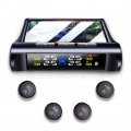 Tpms Tyre Pressure Monitoring System C240 Solar Power Car External Sensor Tire