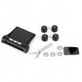 Tpms Tyre Pressure Monitoring System C240 Solar Power Car External Sensor Tire