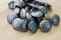 Vintage 25 Clavos Decorative Nail 1 2 Tacks Crafts Furniture Upholstery Antique Brass 