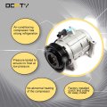 Ocpty Air Conditioning Compressor Co 29001c For Chrysler Town Country Voyager Dodge Caravan Grand Plymouth 3l 3 8l 2000-2007