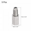 Uxcell Brass Straight Grease Fitting M3 X 0 5mm Thread Hydraulic Accessories 5pcs