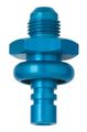 8an X Ford E F I 555in Shank Fuel Hose Fitting Black 491987-bl 