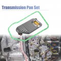 X Autohaux 1 Set 01v325429 24341423376 Transmission Filter Oil Pan Gasket Kit For Audi A4 A6 A8 Allroad S4