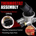 2 8crd Engine Coolant Thermostat Housing Assembly With Sensor For Dodge Jeep011-2012 Cherokee Liberty 2011-2018 Wrangler 2 8l