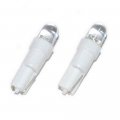 Polarlander 10pcs Automobile T5 Ash Tray Led Light Bulbs 1 Dc 12v Wedge Dashboard Side Indicator Lamp Bulb Auto
