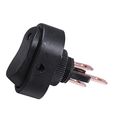 E Support 12v 30a Car Auto Vehicle White Led Light Push Button Rocker Toggle Switch On Off Spst 3 Pin Control Pack Of 10