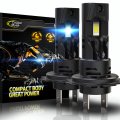 Cougar Motor H7 Led Bulbs 1 Size Fog Lights For Car No Adapter Required 6500k Cool White Plug And Play Pack Of 2 