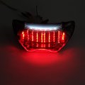 Xkh- Motorcycle Clear Tail Light Compatible With 1999-2000 Honda Cbr 600 F4 1999 900rr 04-06 Cbr600 F4i B075dr9zbs